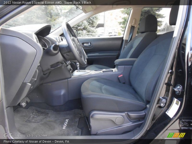Super Black / Black 2012 Nissan Rogue S Special Edition AWD