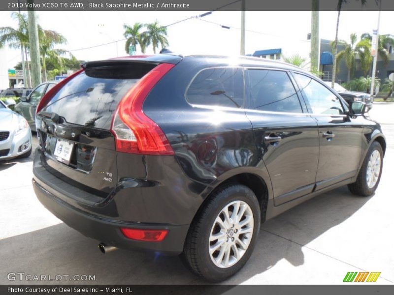 Black Sapphire Metallic / Anthracite 2010 Volvo XC60 T6 AWD