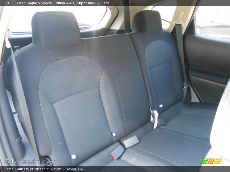 Super Black / Black 2012 Nissan Rogue S Special Edition AWD