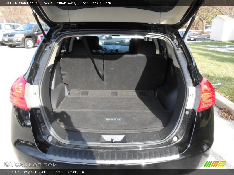 Super Black / Black 2012 Nissan Rogue S Special Edition AWD