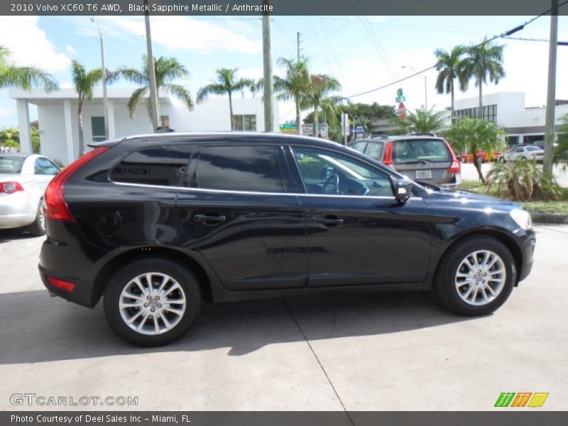 Black Sapphire Metallic / Anthracite 2010 Volvo XC60 T6 AWD
