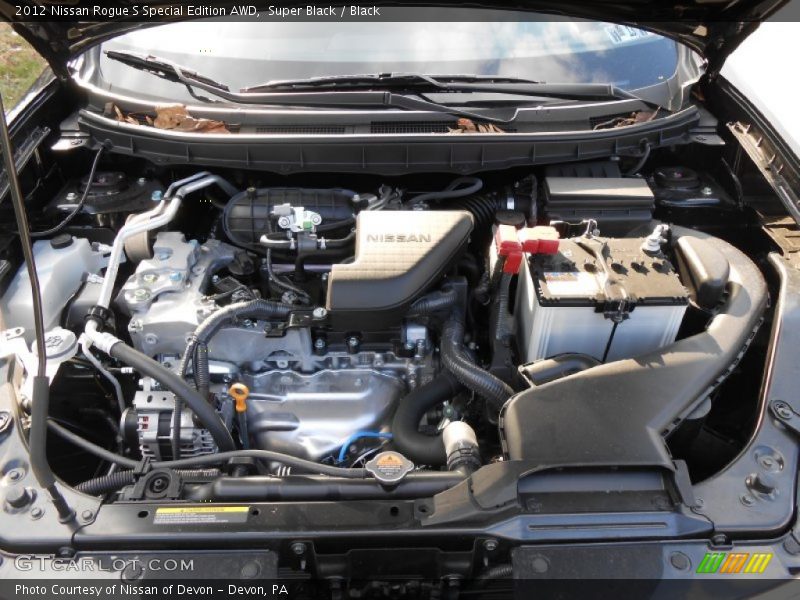 Super Black / Black 2012 Nissan Rogue S Special Edition AWD