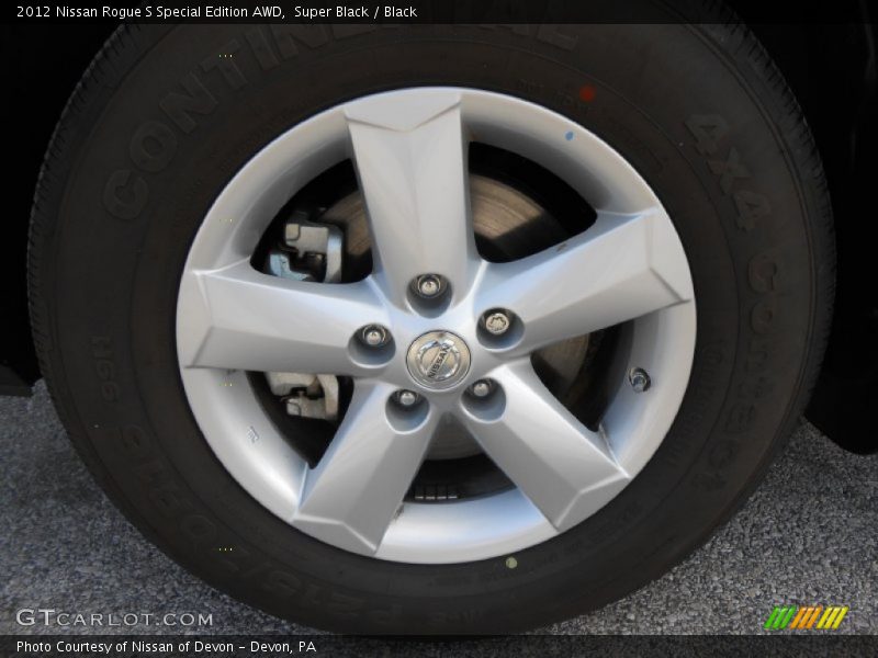 Super Black / Black 2012 Nissan Rogue S Special Edition AWD