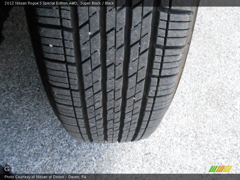 Super Black / Black 2012 Nissan Rogue S Special Edition AWD
