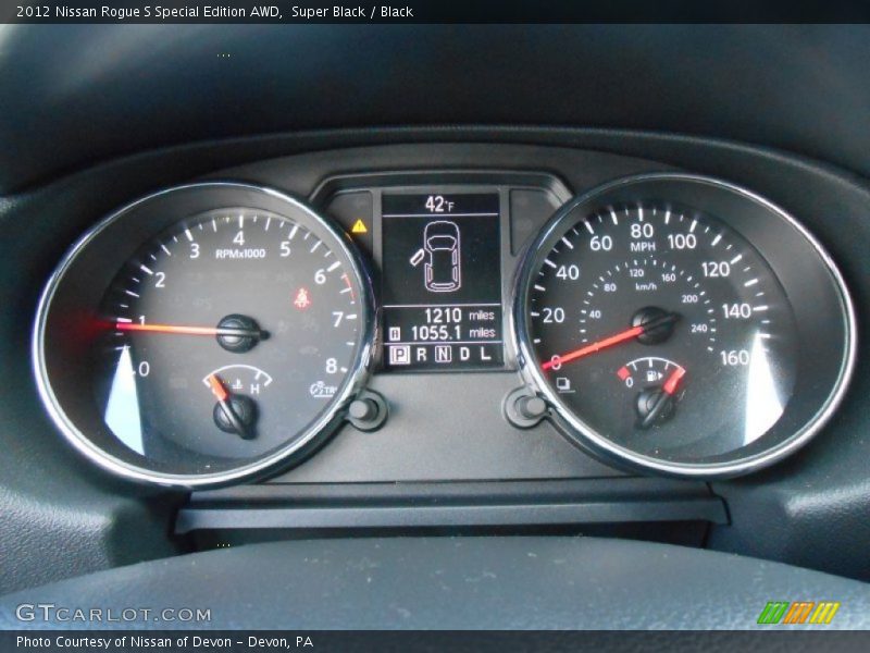 Super Black / Black 2012 Nissan Rogue S Special Edition AWD