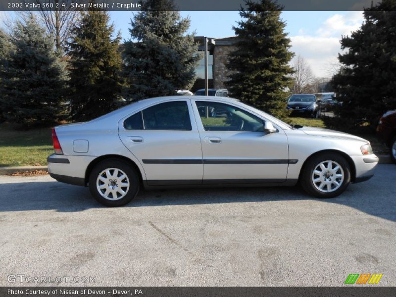 Silver Metallic / Graphite 2002 Volvo S60 2.4