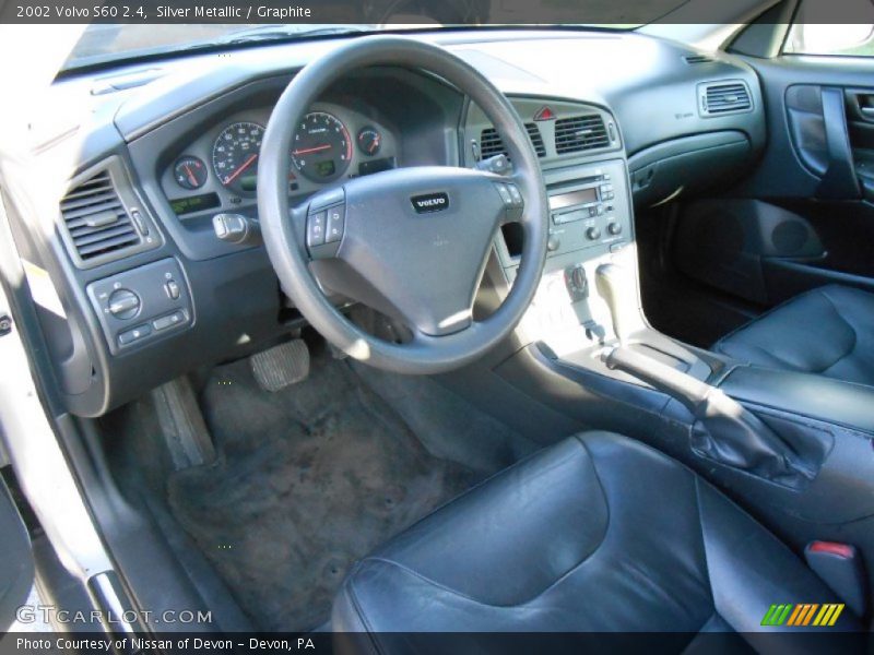 Silver Metallic / Graphite 2002 Volvo S60 2.4