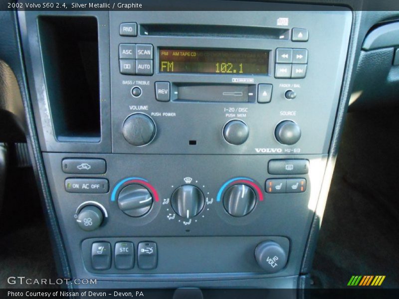 Silver Metallic / Graphite 2002 Volvo S60 2.4