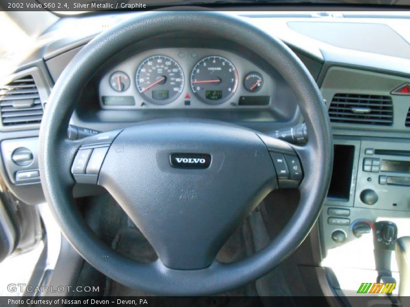 Silver Metallic / Graphite 2002 Volvo S60 2.4