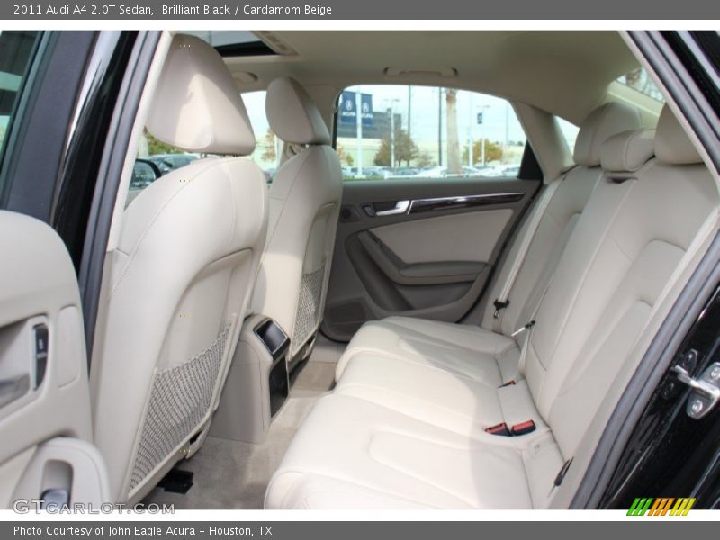 Brilliant Black / Cardamom Beige 2011 Audi A4 2.0T Sedan