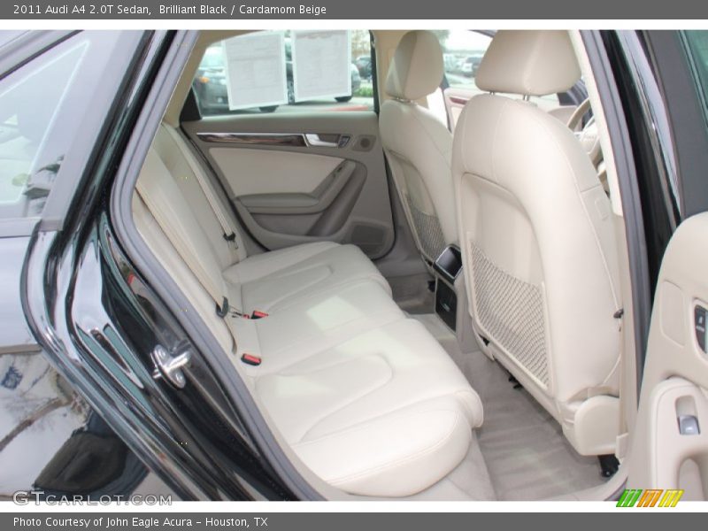 Brilliant Black / Cardamom Beige 2011 Audi A4 2.0T Sedan