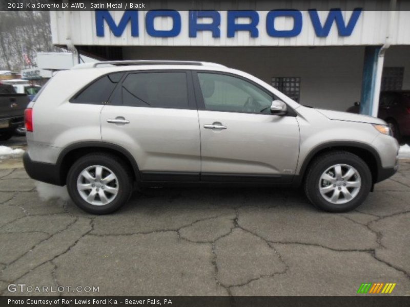 Satin Metal / Black 2013 Kia Sorento LX AWD