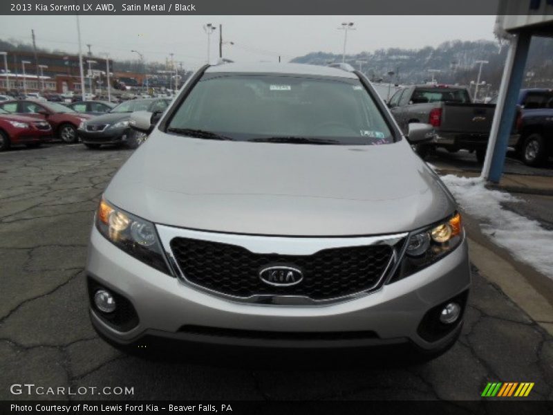 Satin Metal / Black 2013 Kia Sorento LX AWD