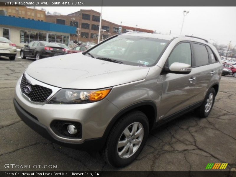 Satin Metal / Black 2013 Kia Sorento LX AWD