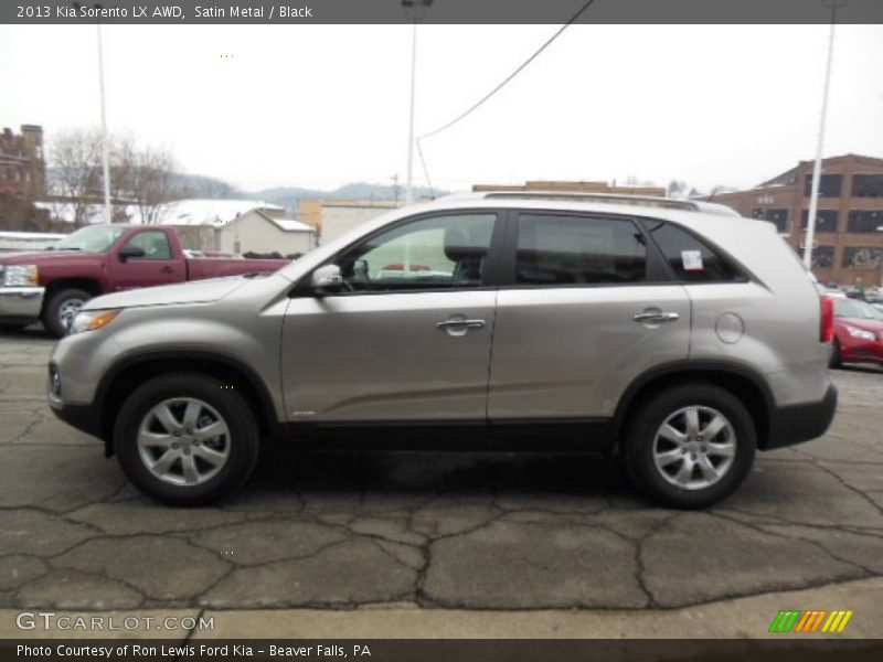 Satin Metal / Black 2013 Kia Sorento LX AWD