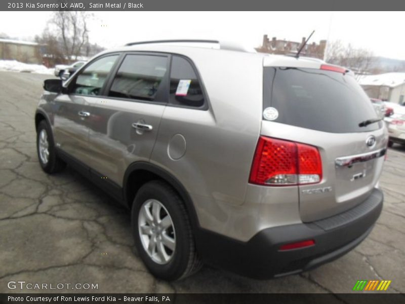 Satin Metal / Black 2013 Kia Sorento LX AWD