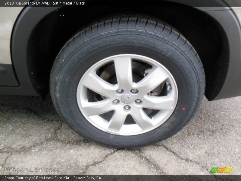 Satin Metal / Black 2013 Kia Sorento LX AWD