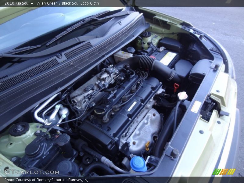 Alien Green / Black Soul Logo Cloth 2010 Kia Soul +