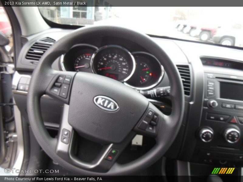 Satin Metal / Black 2013 Kia Sorento LX AWD