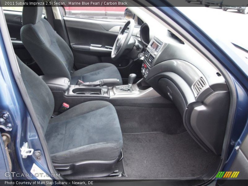 Marine Blue Pearl / Carbon Black 2011 Subaru Impreza 2.5i Sedan