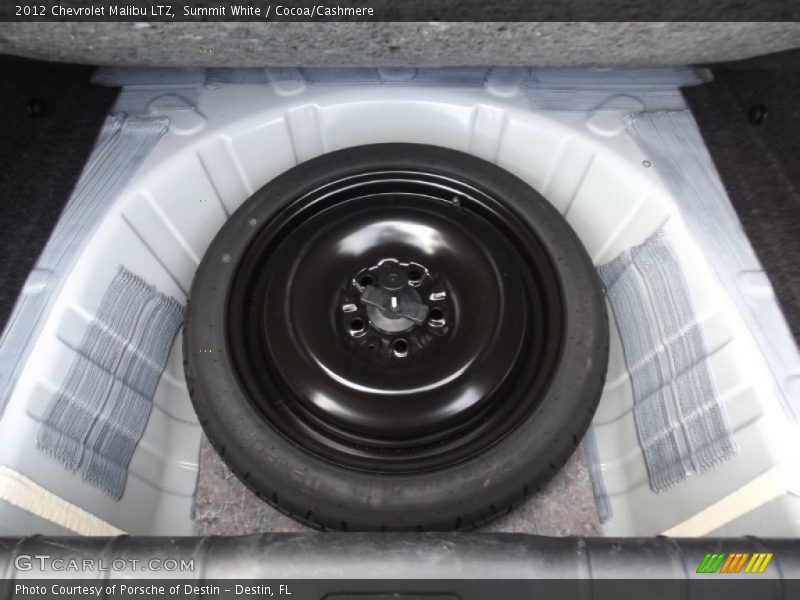 Summit White / Cocoa/Cashmere 2012 Chevrolet Malibu LTZ