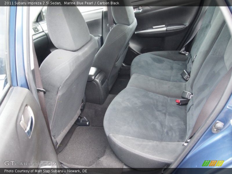 Marine Blue Pearl / Carbon Black 2011 Subaru Impreza 2.5i Sedan