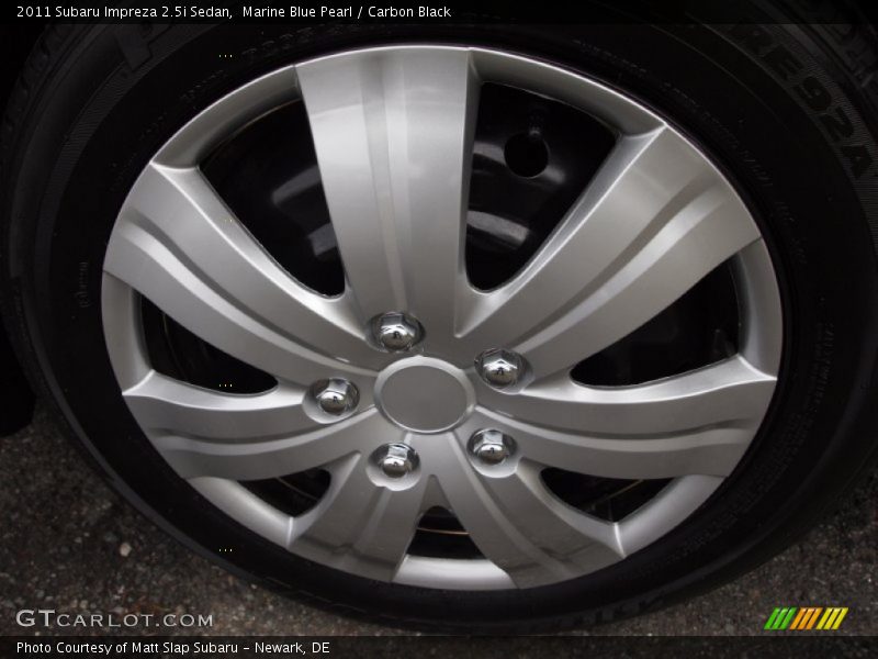 Marine Blue Pearl / Carbon Black 2011 Subaru Impreza 2.5i Sedan