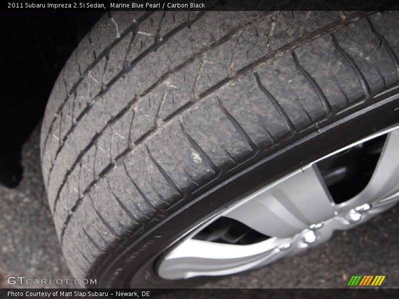 Marine Blue Pearl / Carbon Black 2011 Subaru Impreza 2.5i Sedan