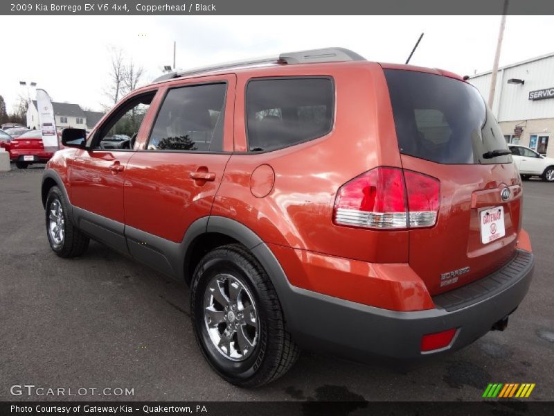 Copperhead / Black 2009 Kia Borrego EX V6 4x4