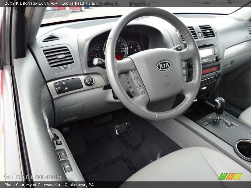 Copperhead / Black 2009 Kia Borrego EX V6 4x4