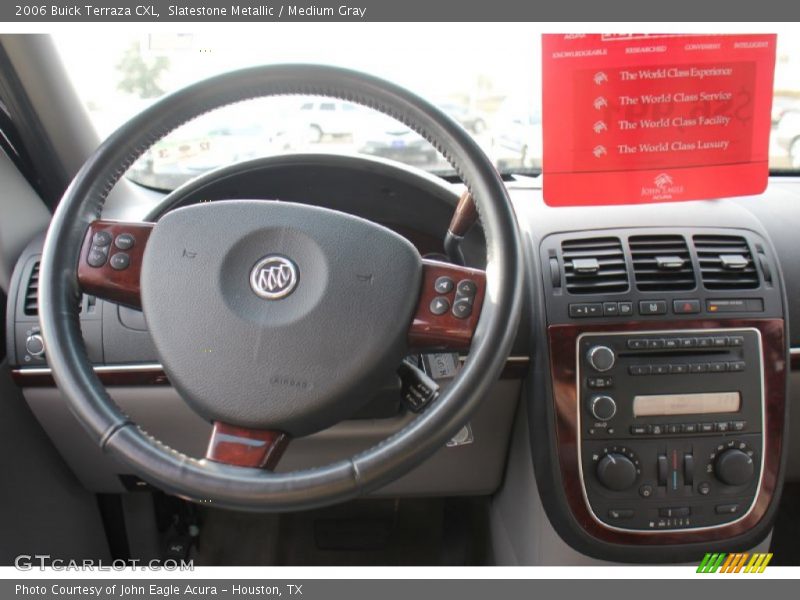 Slatestone Metallic / Medium Gray 2006 Buick Terraza CXL