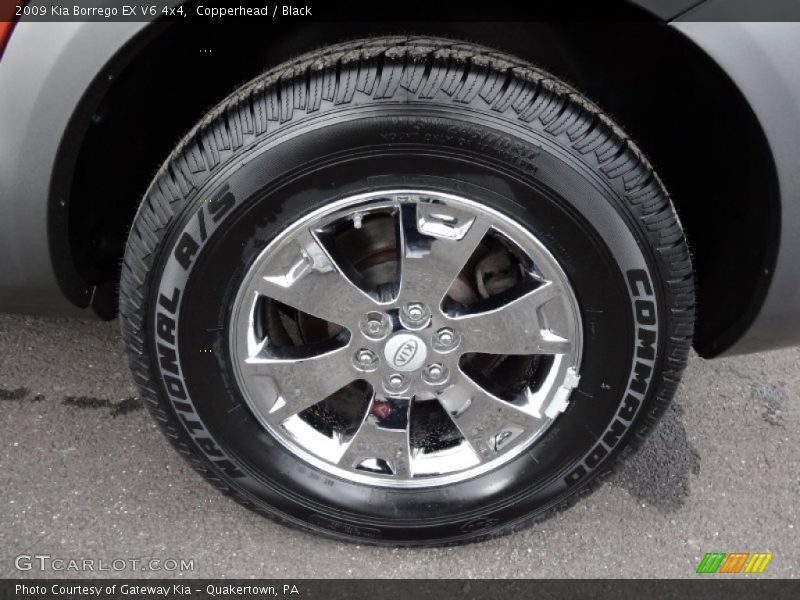 Copperhead / Black 2009 Kia Borrego EX V6 4x4