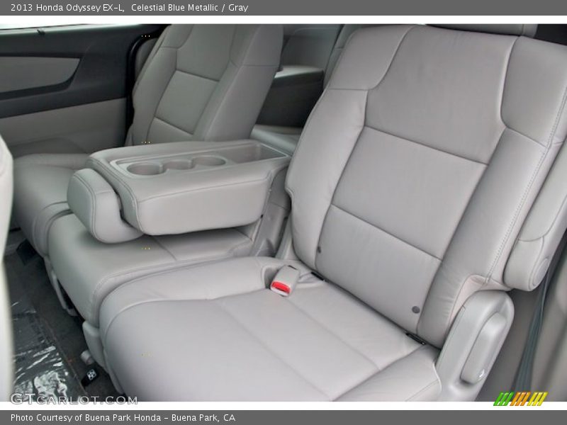 Celestial Blue Metallic / Gray 2013 Honda Odyssey EX-L