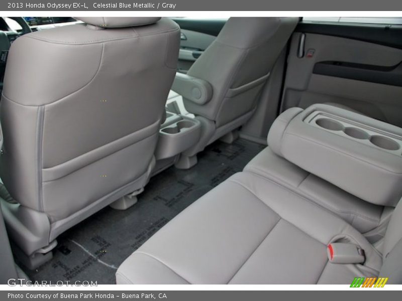 Celestial Blue Metallic / Gray 2013 Honda Odyssey EX-L