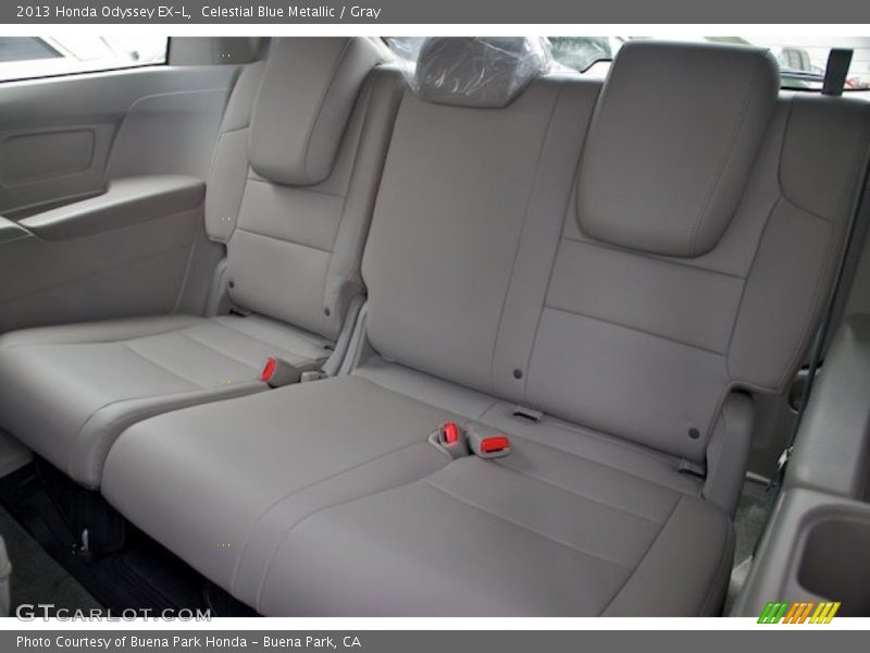 Celestial Blue Metallic / Gray 2013 Honda Odyssey EX-L