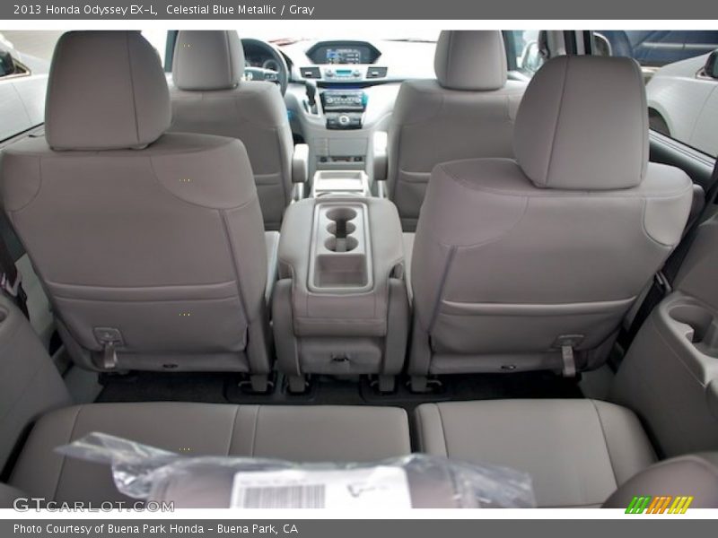 Celestial Blue Metallic / Gray 2013 Honda Odyssey EX-L