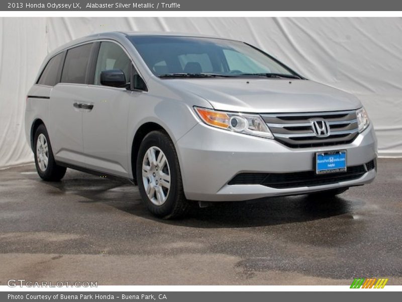 Alabaster Silver Metallic / Truffle 2013 Honda Odyssey LX