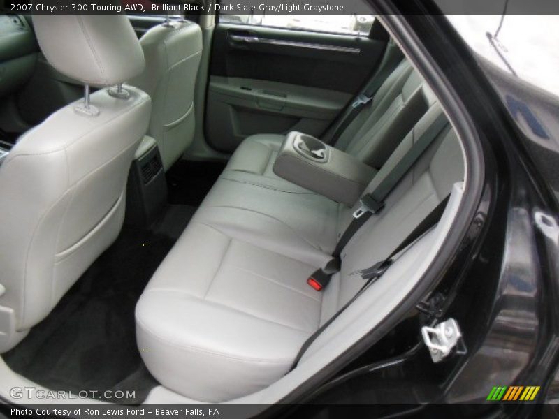 Brilliant Black / Dark Slate Gray/Light Graystone 2007 Chrysler 300 Touring AWD