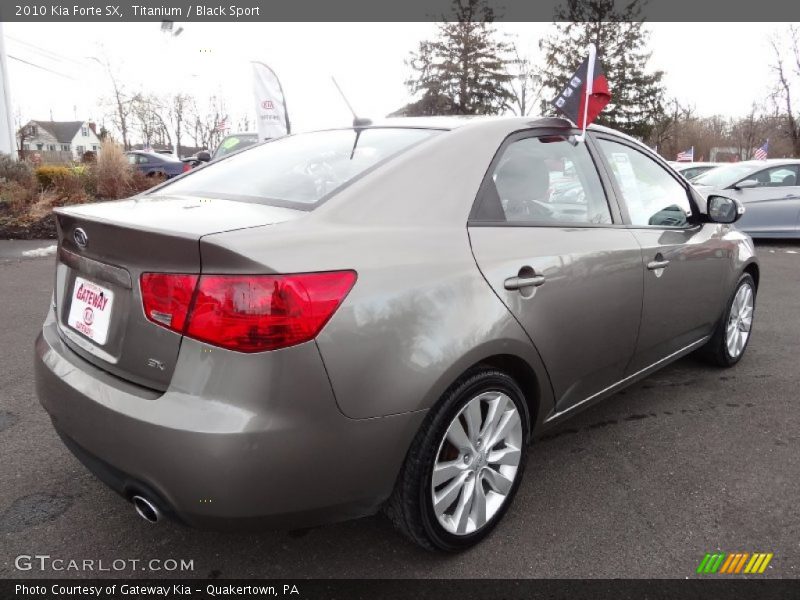 Titanium / Black Sport 2010 Kia Forte SX
