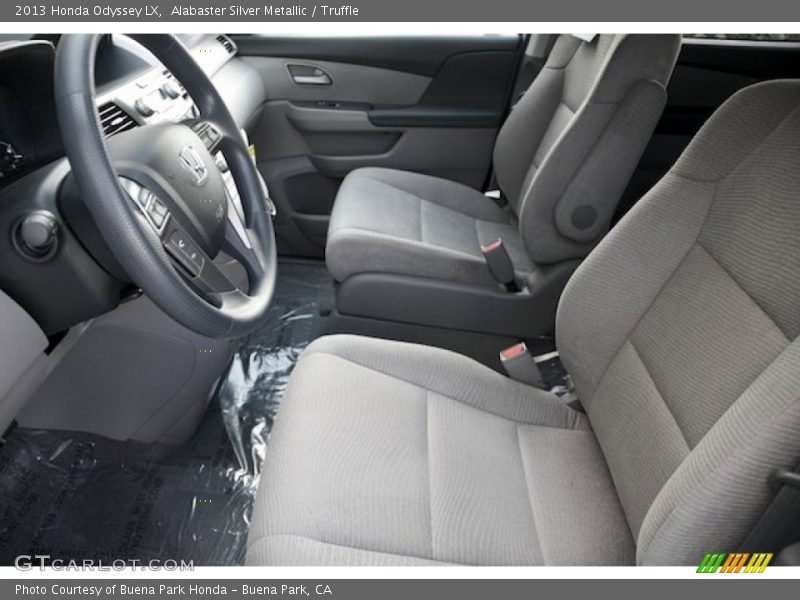 Alabaster Silver Metallic / Truffle 2013 Honda Odyssey LX