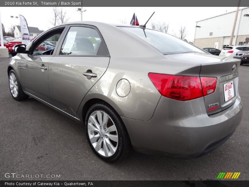 Titanium / Black Sport 2010 Kia Forte SX