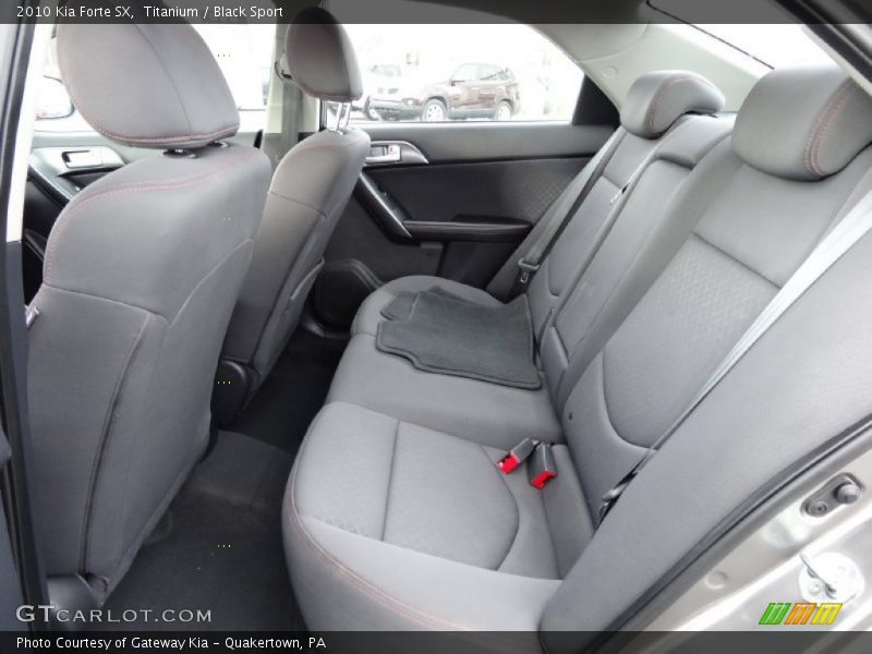 Titanium / Black Sport 2010 Kia Forte SX