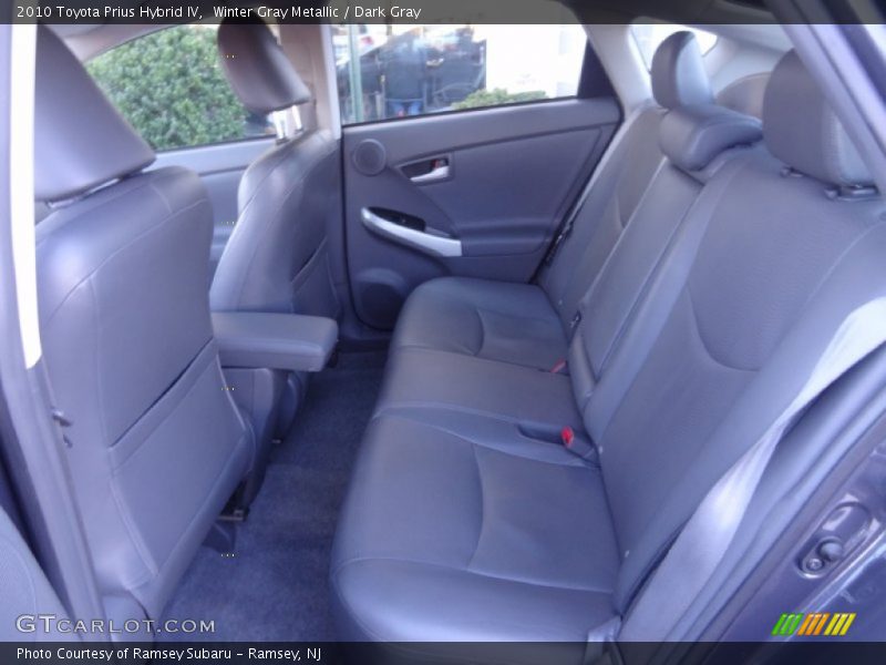 Winter Gray Metallic / Dark Gray 2010 Toyota Prius Hybrid IV