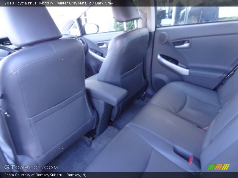 Winter Gray Metallic / Dark Gray 2010 Toyota Prius Hybrid IV