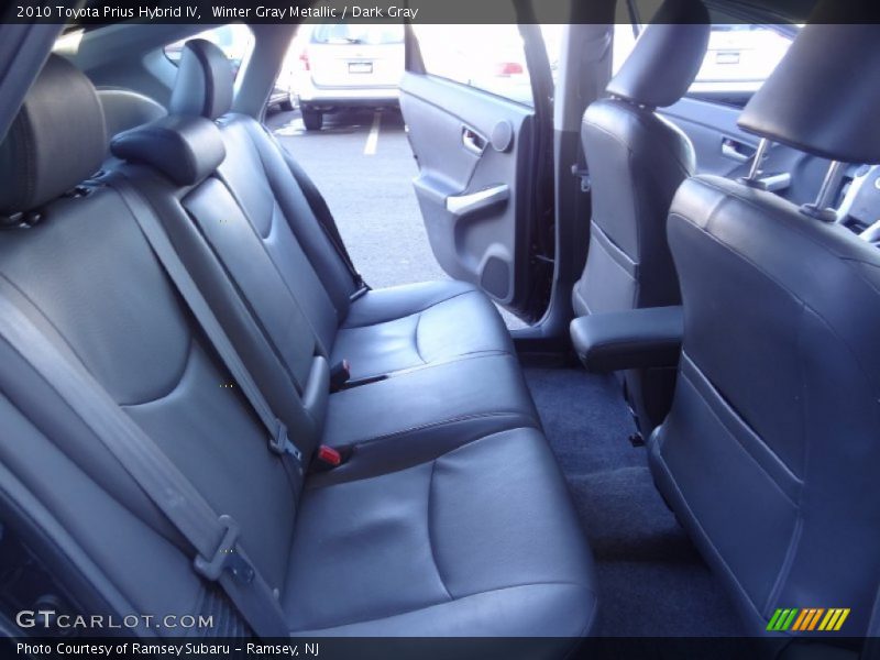 Winter Gray Metallic / Dark Gray 2010 Toyota Prius Hybrid IV