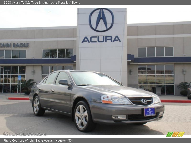 Anthracite Metallic / Ebony 2003 Acura TL 3.2 Type S