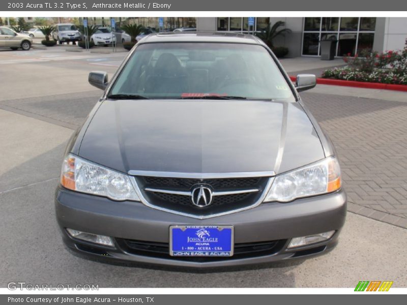 Anthracite Metallic / Ebony 2003 Acura TL 3.2 Type S