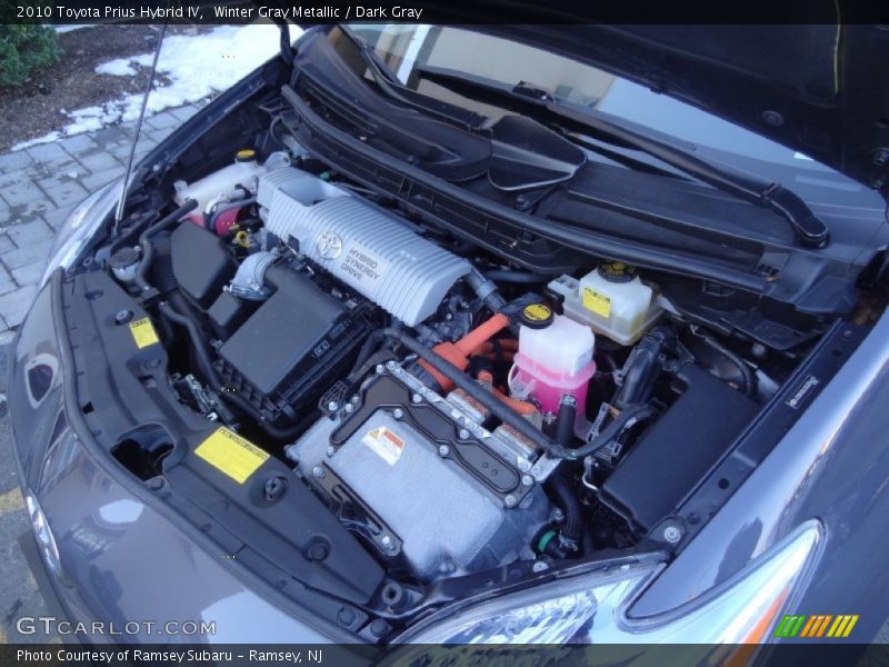 Winter Gray Metallic / Dark Gray 2010 Toyota Prius Hybrid IV