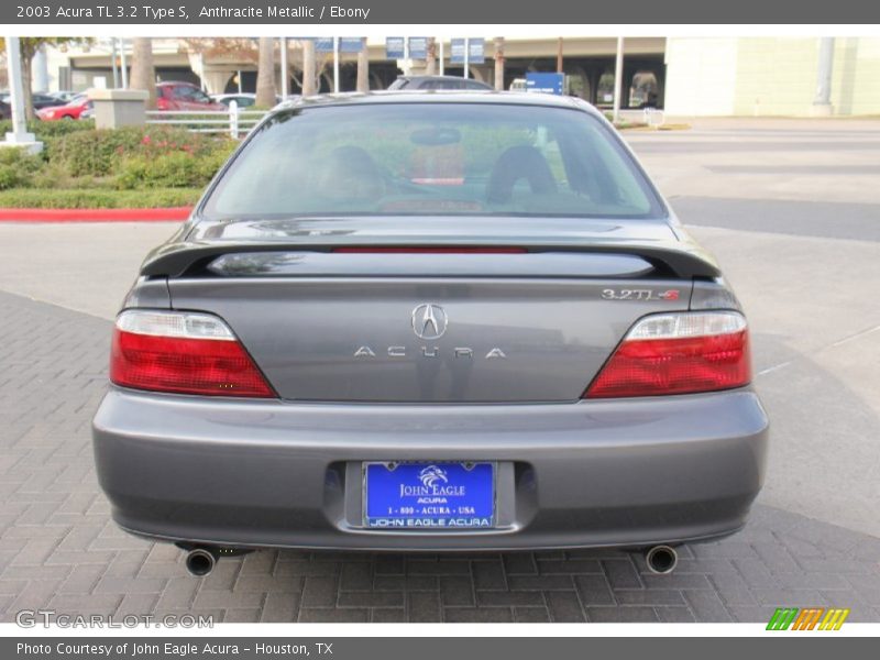 Anthracite Metallic / Ebony 2003 Acura TL 3.2 Type S