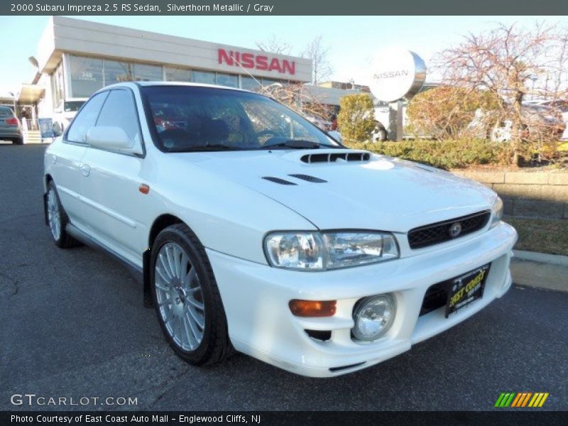 Silverthorn Metallic / Gray 2000 Subaru Impreza 2.5 RS Sedan